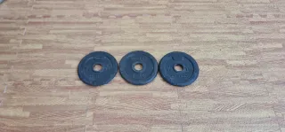 Discos de pesa 1kg (2 unidades)