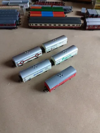 Lote 5 vagones frigoríficos