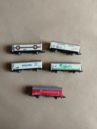 Lote 5 vagones frigoríficos