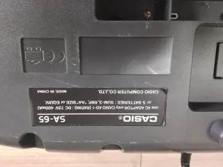 Tastiera pianola keyboard Casio SA-65