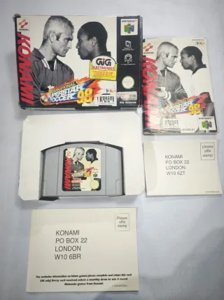 International Superstar Soccer 98 Nintendo 64.