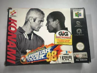 International Superstar Soccer 98 Nintendo 64.