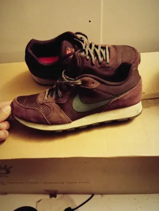 Nike Deportivas Talla 43 Marrón/Verde