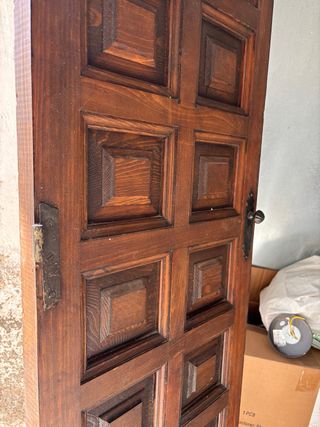 Puerta Castellana Madera 180x44.5x3.5
