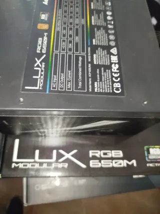 Fuente de Alimentación Aero Cool LUX 650W Modular