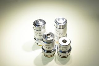 Objetivos de Microscopio AmScope / 4-100x