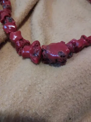 Collana corallo rosso autentico