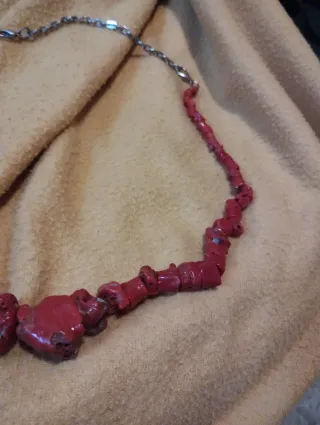 Collana corallo rosso autentico