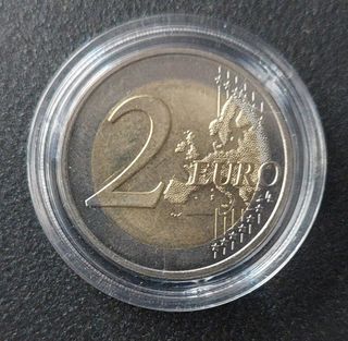 2 Euros Eslovenia 2007 DIFICILTratado de Roma SC