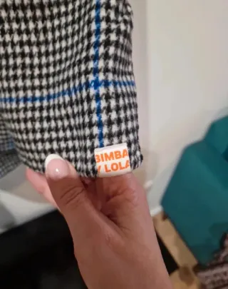 Abrigo Bimba y Lola cuadros