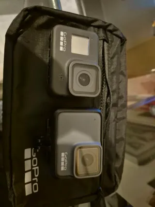 GoPro 8 e GoPro 7 Silver
