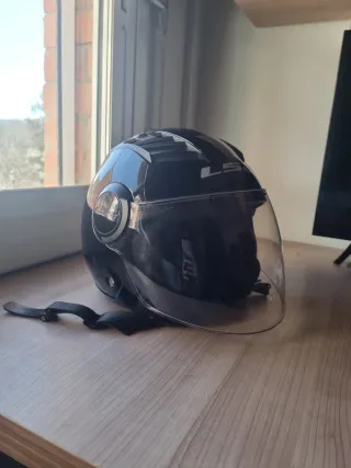 Casco Jet Negro LS2 VENTA PERSONAL