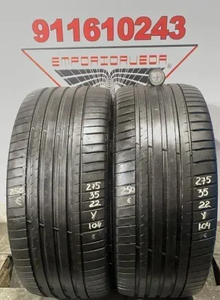 275 35 22 Y MICHELIN RUEDA AL 90% VIDA UTIL