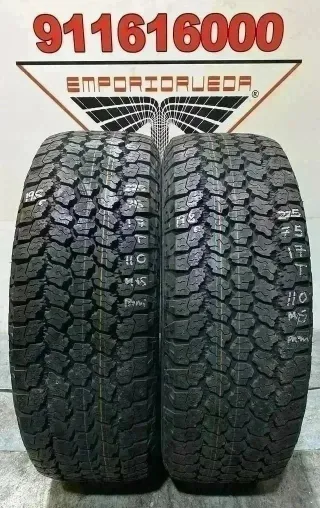 225 75 17 T GOODYEAR RUEDA PREMIUM YA MONTADA