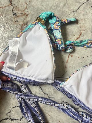 Bikini Boho Mandala Azul y Morado