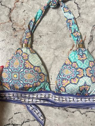 Bikini Boho Mandala Azul y Morado