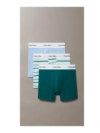 Calvin Klein Icon 3 Bóxers M Algodón Stretch