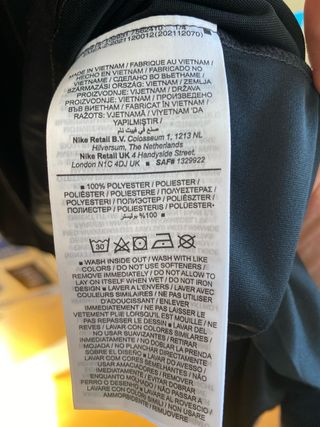 Camiseta Running Nike Dri-Fit Hombre Talla L