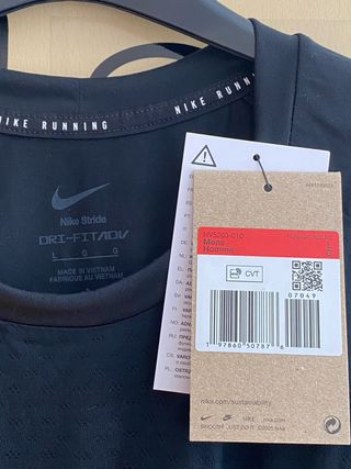 Camiseta Running Nike Dri-Fit Hombre Talla L