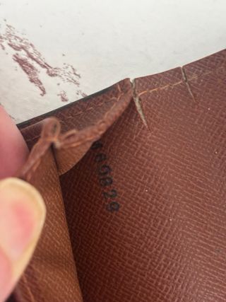 Cartera Louis Vuitton Monogram Marrón
