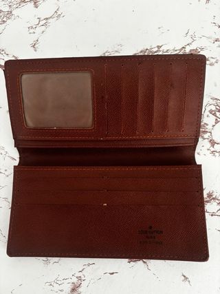 Cartera Louis Vuitton Monogram Marrón