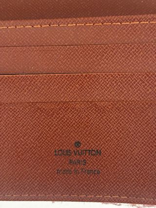 Cartera Louis Vuitton Monogram Marrón