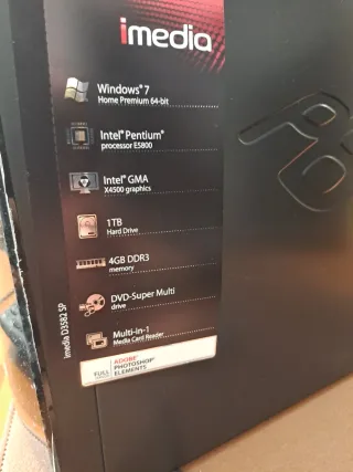 Packard Bell Ordenador Sobremesa + Monitor + Tecla