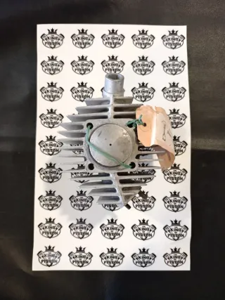 Cilindro cromato con pistone Bianchi Orsetto