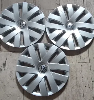 3 Copricerchi VW Polo Raggio 15 Usati