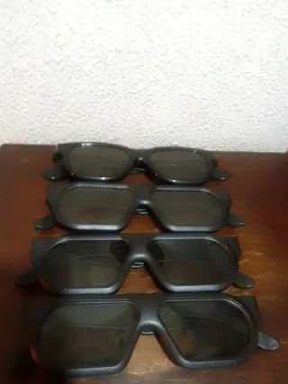 Precio por todas las Gafas 3D Negras