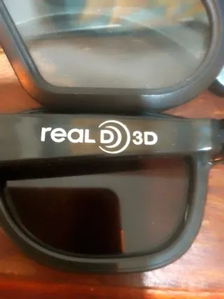 Precio por todas las Gafas 3D Negras
