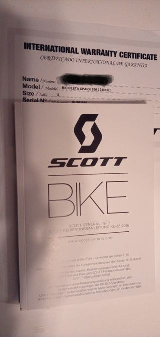 Bicicleta Scott MTB XC