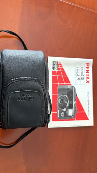 Cámara analógica Pentax Espio 115 Negra