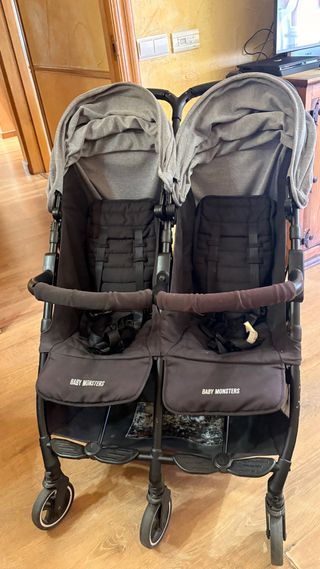 Carrito Gemelar Baby Monsters Kuki Twin