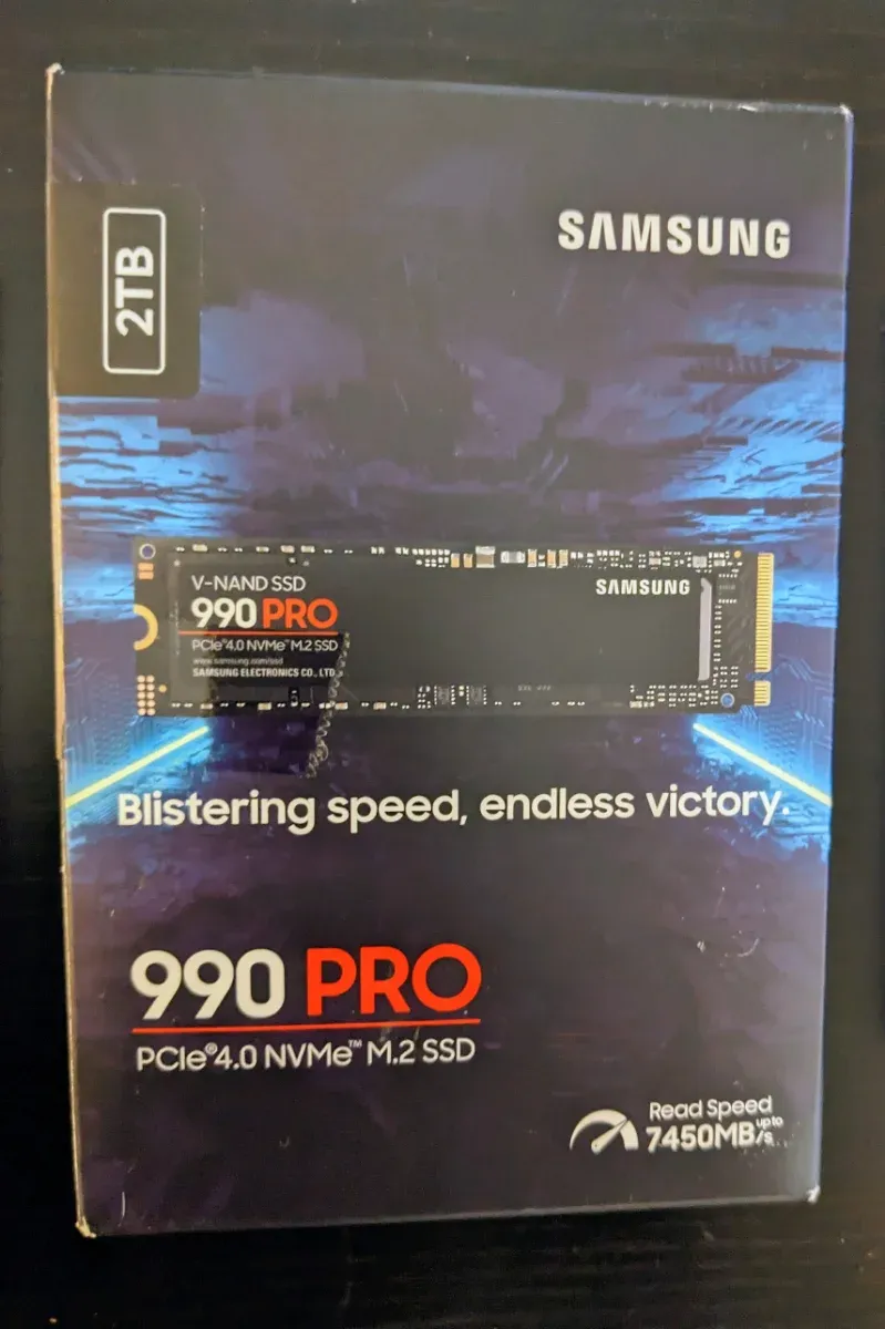 Samsung 990 PRO 2TB SSD NVMe M.2