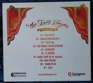 The Faith Keepers cd - Leap of faith-