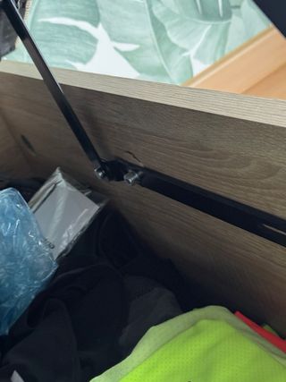 Cama Canapé abatible roble 150x190. Amazon