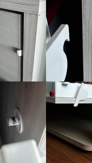 Cama abatible horizontal con mesa