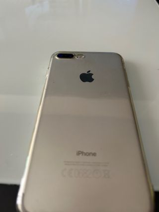 iPhone 7 Plus 32GB Oro/Plata Sin arañazos/golpes.