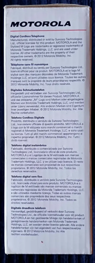 Teléfono Inalámbrico Motorola Startac S1201