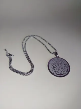 Collana Amuleto Tetragrammaton Pentacolo Magia