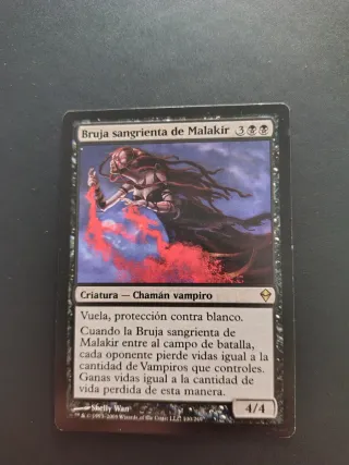 Carta Magic: Bruja sangrienta de Malakir