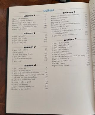 Enciclopedia “EL GATO” 6 Volúmenes completos Nuevo