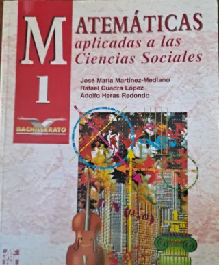 Matematicas Aplicadas a Las Ciencias Sociales