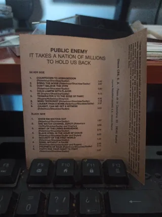 Public Enemy - It Takes A Nation Of Millions Casse