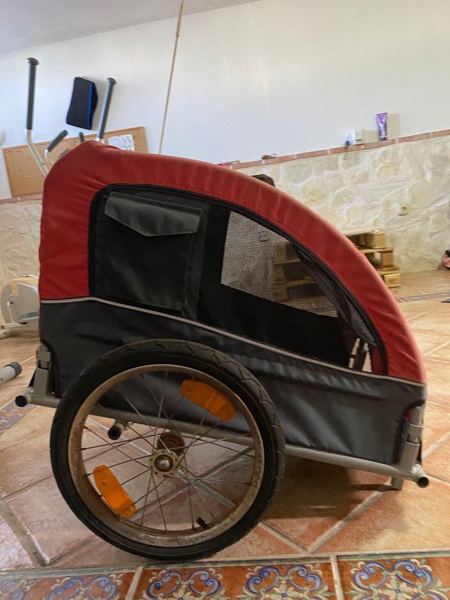 Carro remolque para perro o bici
