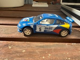 8 Coches Scalextric con Maletín