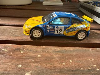 8 Coches Scalextric con Maletín