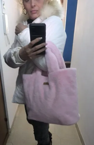 Borsa Carolina Herrera rosa