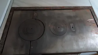 Cocina de leña económica